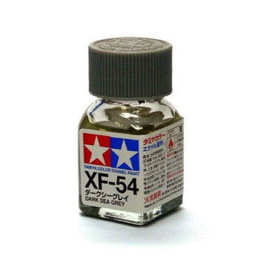 Tamiya 80354 Enamel Paint XF-54 Flat Dark Sea Grey (10ml)
